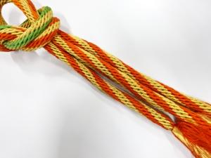 正絹　手組帯締め